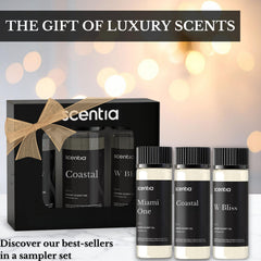 Scentia Coastal bottle with lemon and jasmine for refreshing air