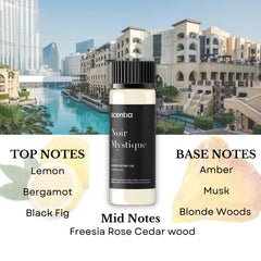 Scentia W Bliss bottle with rose gold cap for tranquil mornings