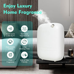 Scentiplus Scent Air Machine 400ml tank enabling long-lasting aroma coverage