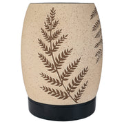 Scentsationals Eclectic Fern diffuser, top view with a soft glow elevating ambient mood.