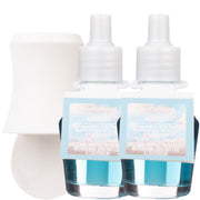 Scentsationals plug-in starter set with bubbles aroma freshens rooms