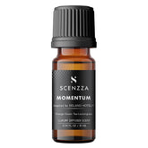 SCENZZA Momentum bottle-cap close-up for luxe ambience.