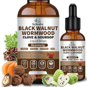 Scibalia Wormwood Black Walnut Clove tincture bottle ready for daily gut wellness.