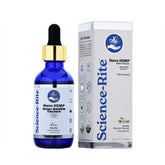 Science-Rite Nano water-soluble hemp bottle with vanilla label for quick absorption.