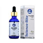 Science-Rite Nano Water-Soluble Hemp vanilla bottle shown for easy daily use.