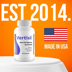 Scientific Health Vertisil bottle pour demonstrating simple daily routine usage.