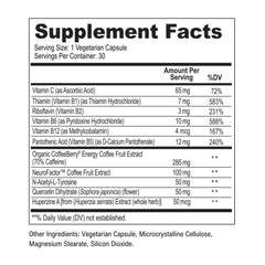 FocusMD label closeup reveals clean ingredients and brand assurance for mindful supplement choices.