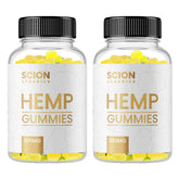 Scion Organics hemp gummies raspberry flavor for daily joint support