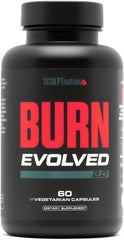 Sculpt Nation Burn bottle front showing capsules for daytime energy support