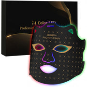 SDKWDH red light mask close-up showing comfortable silicone fit for home use