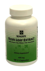 Seagate Olive Leaf Extract bottle highlighting purity and natural antioxidants for daily wellness.