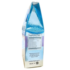 USDA Organic label visible on Secrets Of Tea Baby Teething Tea packaging.