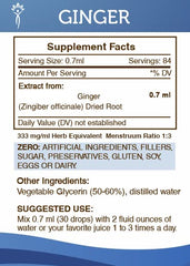 Ginger tincture on kitchen counter for daily wellness rituals