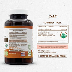Secrets of the Tribe kale certification badge signaling organic quality