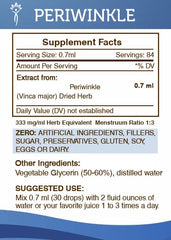Secrets of the Tribe Periwinkle bottle pour demonstrates easy dosing for everyday use.