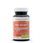 Secrets of the Tribe PMS Secret bottle — capsules for daily hormonal support