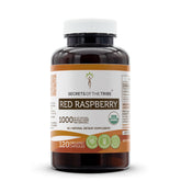 Secrets of the Tribe red raspberry capsules bottle highlighting organic vegetarian formula