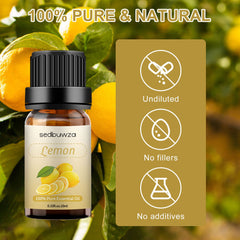 Sedbuwza lemon diffuser in use for fresh citrus aroma in rooms.