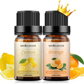 Sedbuwza lemon essential oil bottle in amber glass for diffuser use