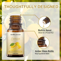 Sedbuwza lemon soap and candle making aroma enhances DIY projects.