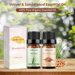 Sedbuwza pure sandalwood oil for a warm, calming aroma