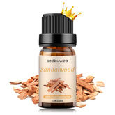 Sedbuwza sandalwood oil bottle for pure fragrance in diffusers.