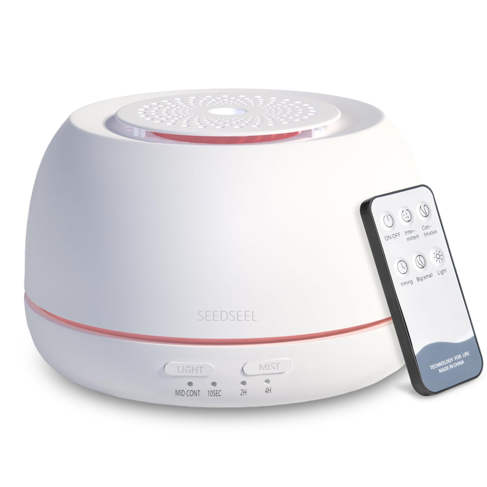 SEEDSEEL 300ML diffuser capacity delivers long-lasting aroma in any room