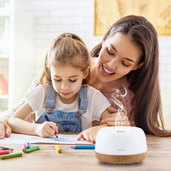 SEEDSEEL ultrasonic-mist diffuser delivers fine aroma dispersion.