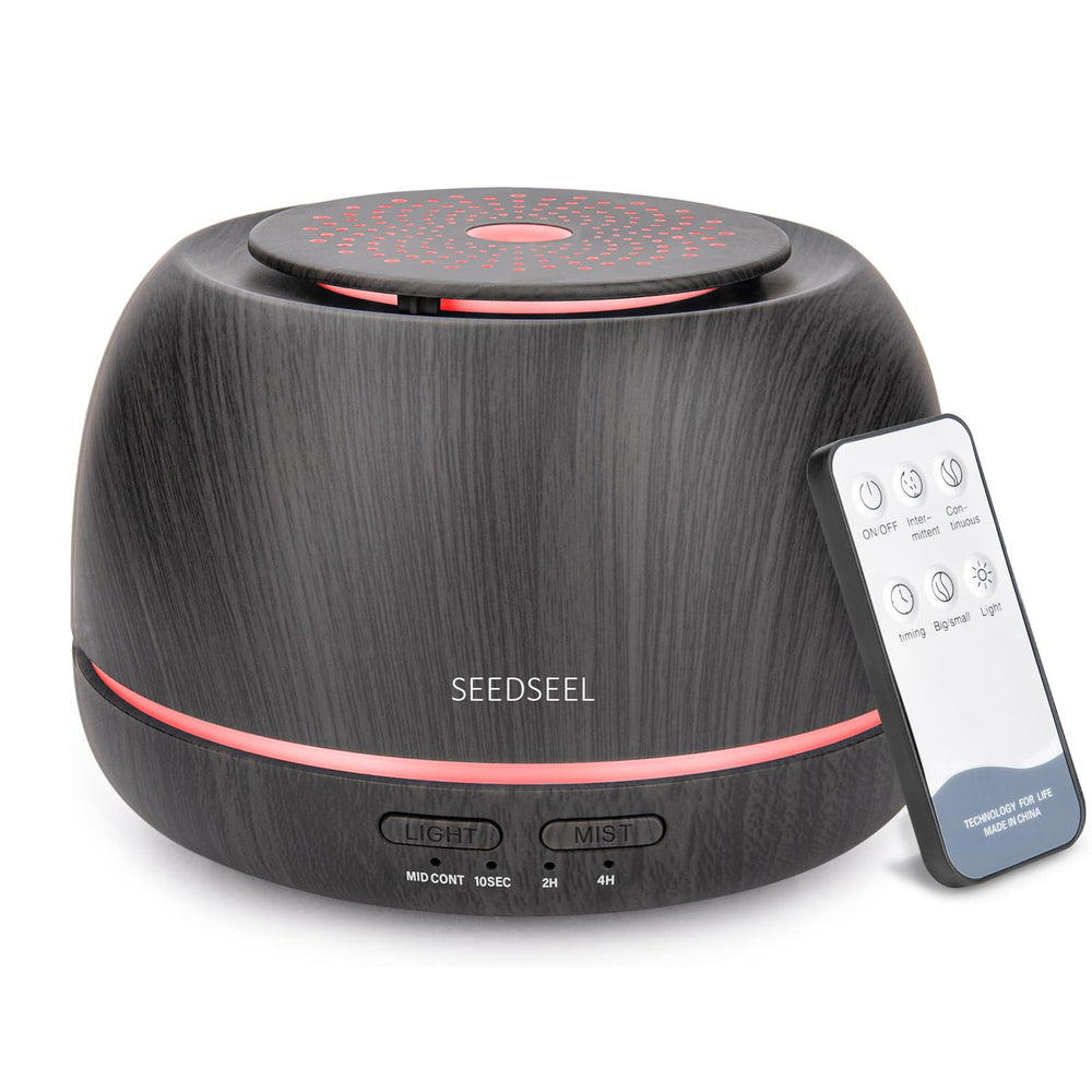 SEEDSEEL 300ML diffuser showing large capacity for extended room use and fewer refills.