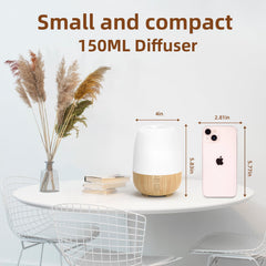 SEEDSEEL portable aromatherapy diffuser ideal for home, office, or travel