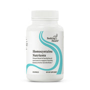 The Seeking Health Homocysteine Nutrients bottle front aiding healthy cognition