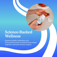 The ingredients panel on Seeking Health Homocysteine Nutrients highlights allergen-free formulation