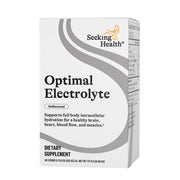 Seeking Health Optimal Electrolyte Sticks dissolving in water for post-workout hydration.