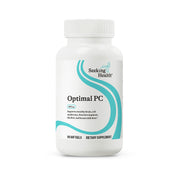 Seeking Health Optimal PC bottle highlights choline and sunflower lecithin for brain and liver support