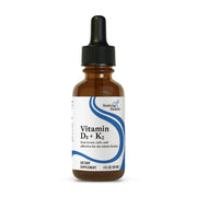 Seeking Health D3 K2 Drops bottle pour aids immune support