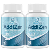 SehatiKu 17-in-1 brain supplement bottle front promoting focused energy.