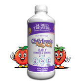 Select Nutrition Buried Treasure bottle on shelf supports daily nutrient intake for kids.