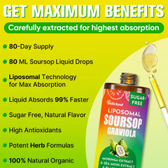 Selicheal Soursop Bitters with sea moss and natural ingredients