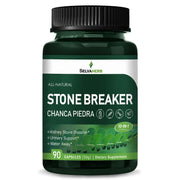 Selvaherb Stone Breaker bottle with capsules for urinary support.