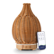 SENMUL Boho diffuser with rattan weaving adds rustic charm to living spaces