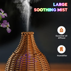 SENMUL diffuser shown with remote control for easy operation