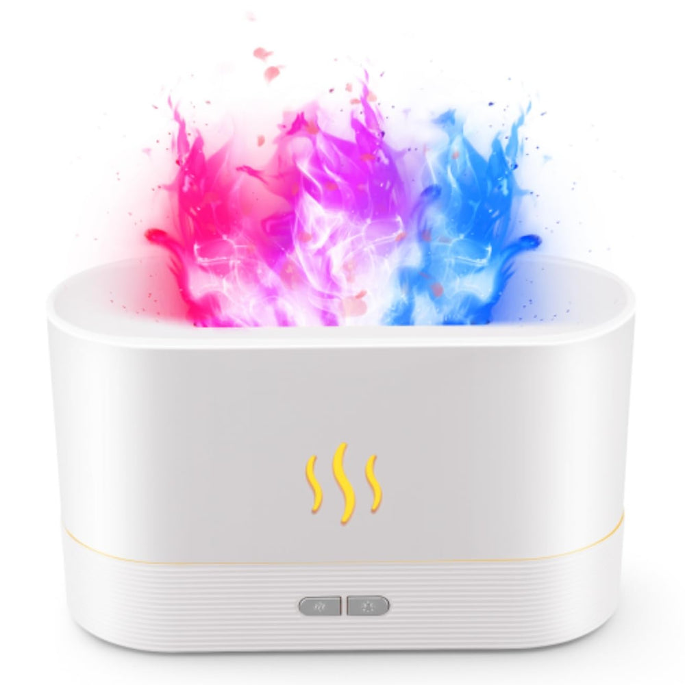 SENMUL Colorful Flame Diffuser ambient light for cozy evenings