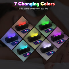 SENMUL diffuser with 7-color LEDs for mood lighting