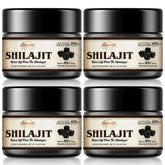 Sennasi Shilajit resin jar close-up with rich minerals for daily energy support