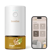 SenseFlow SF101S ginger diffuser front view for home fragrance control
