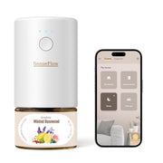 SenseFlow SF101S Pro plug-in diffuser for effortless scent dispersion in any room.