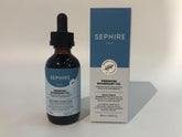 Sephire Rosemary Oil bottle pour for daily use and purity.