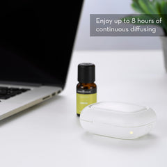 Serene House Pebble diffuser packaging showing included paper pads