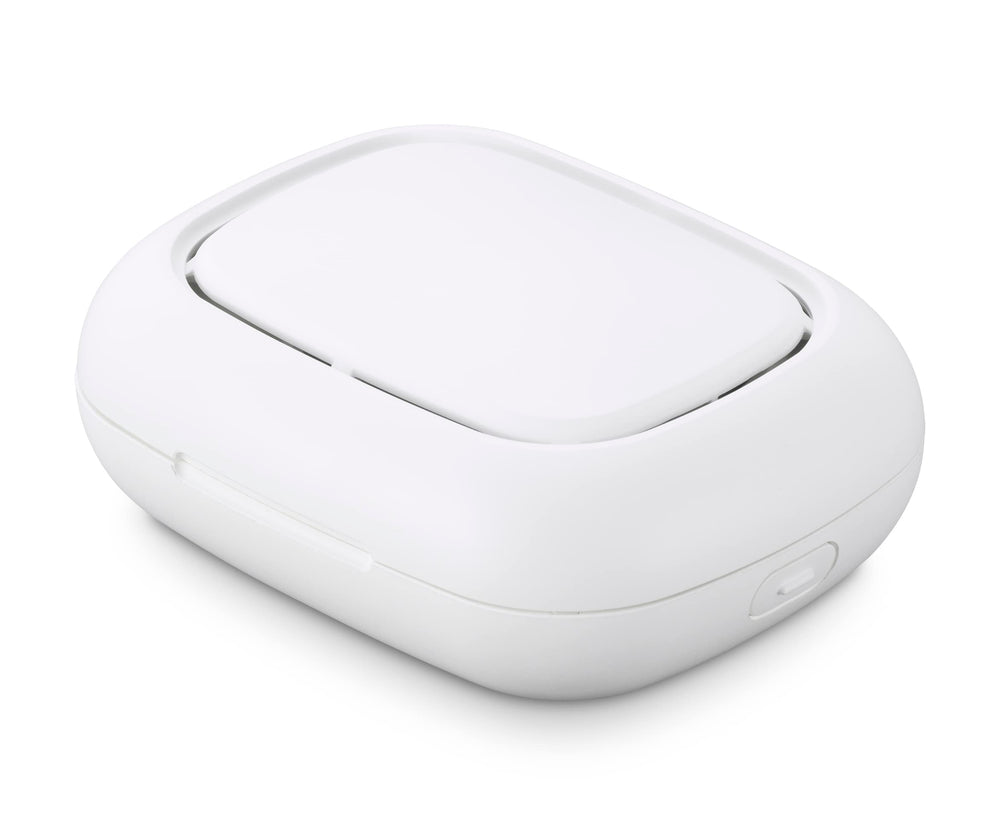 Serene House Pebble diffuser top view highlighting compact travel-friendly design