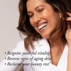 Close up of Serovital Skin Revive capsules highlighting collagen and hyaluronic acid benefits